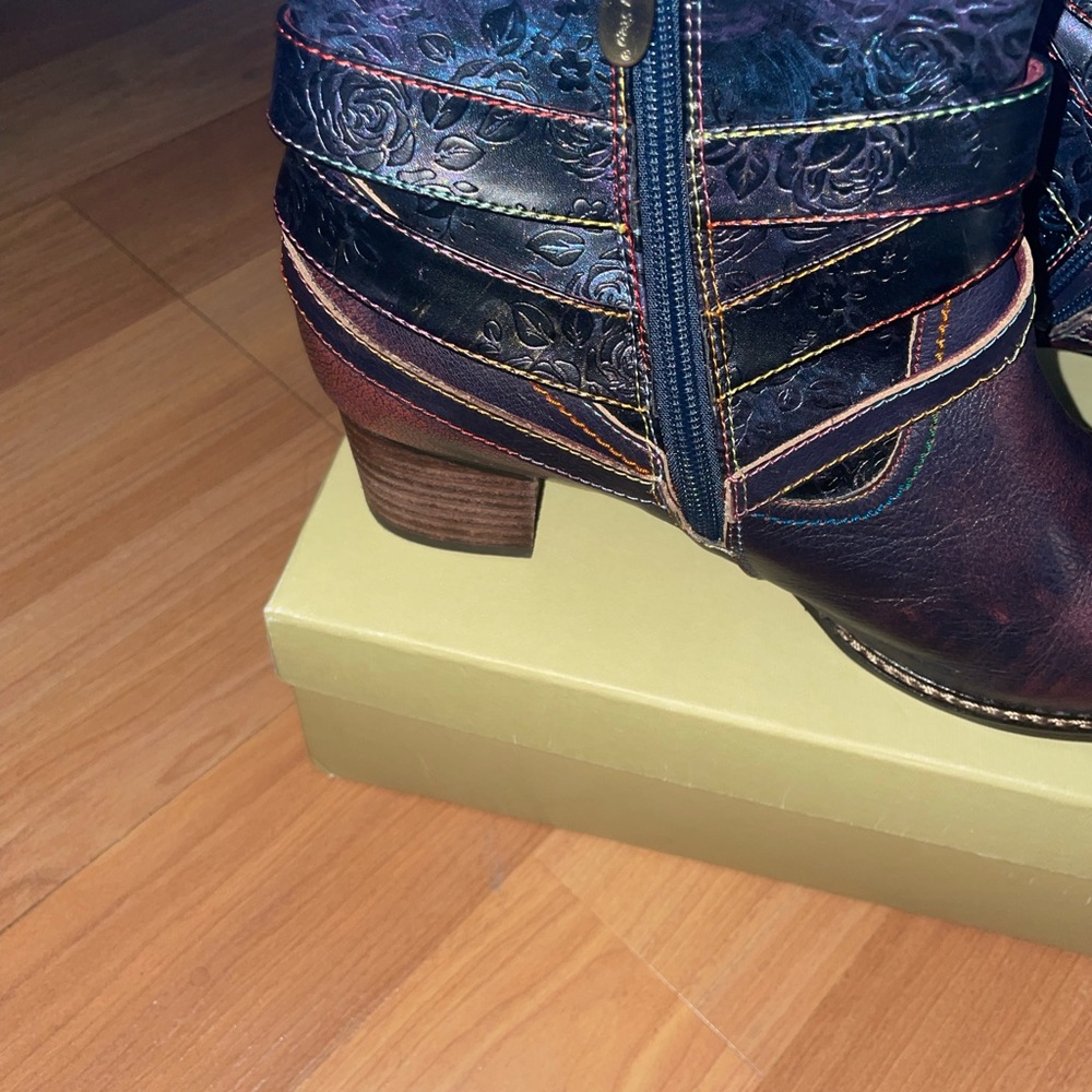 Women’s Spring Step L’ artiste Shazam bootie size 42 - Picture 6 of 9